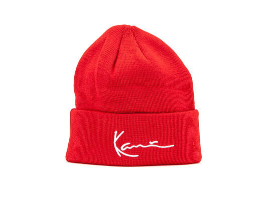 Kulich Karl Kani Signature Beanie red