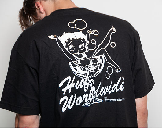 Triko HUF Betty Boop Martini T-Shirt - Black