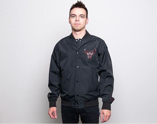 Bunda New Era Team Logo Bomber Chicago Bulls Black
