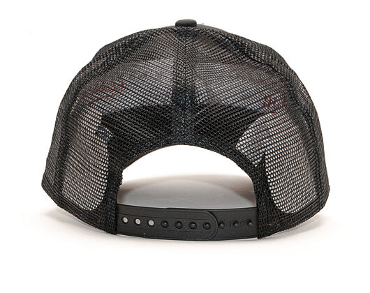 Kšiltovka New Era 9FORTY Trucker Rockbay Beach Black / Optic White Snapback