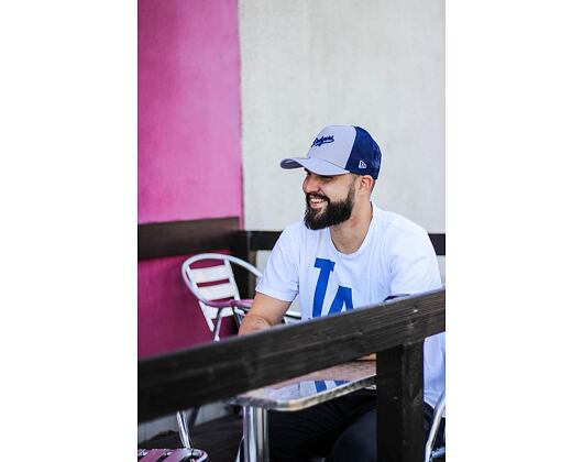 Kšiltovka New Era 9FORTY Trucker Reverse Team Los Angeles Dodgers Team Color Snapback