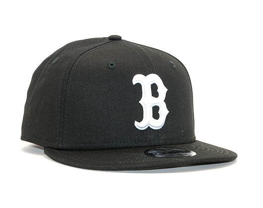 Kšiltovka New Era 9FIFTY The League Essential Boston Red Sox Black / Optic White Snapback