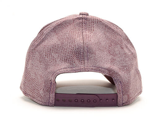 Kšiltovka New Era 9FORTY A-Frame Engineered Plus Los Angeles Lakers Maroon / Team Color Strapback