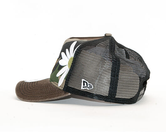 Kšiltovka New Era 9FORTY Trucker Military Flower Woodland Camo Snapback