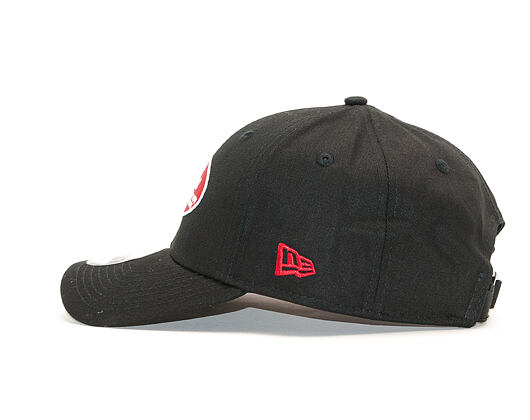 Kšiltovka New Era 9FORTY Oval Logo Black Strapback