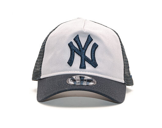 Dětská Kšiltovka New Era 9FORTY Trucker Kids New York Yankees Toddler Grey / Navy Snapback