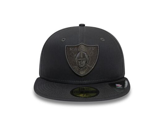 Kšiltovka New Era 59FIFTY Oakland Raiders Team Tonal Grey Heather