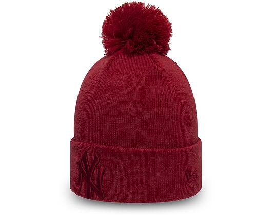 Dámský Kulich New Era New York Yankees League Essential Bobble Knit Red