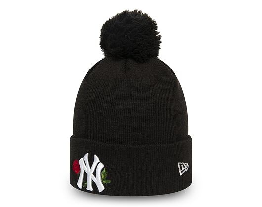 Dětský Kulich New Era New York Yankees Twine Bobble Knit Black Youth