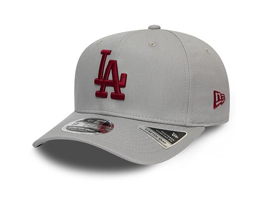 Kšiltovka New Era 9FIFTY Los Angeles Dodgers Stretch Snap Tonal Gray/Cardinal
