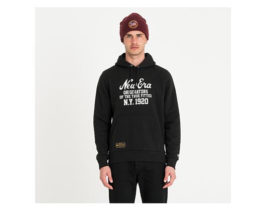 Mikina New Era Heritage Established Hoody Black
