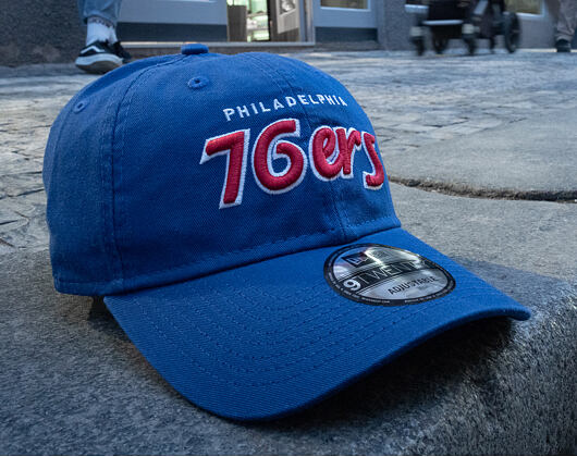 Kšiltovka New Era 9TWENTY Philadelphia 76ers Hardwood Script OTC