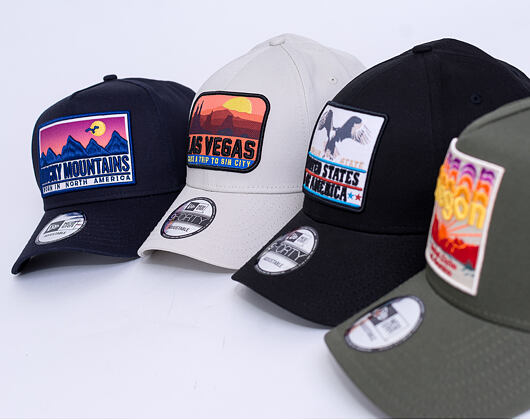 Kšiltovka New Era 9FORTY A-Frame Patch Navy