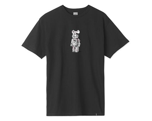Triko HUF Phil Frost x Bearbrick Black
