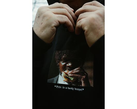 Mikina HUF Pulp Fiction Burger Hoody Black