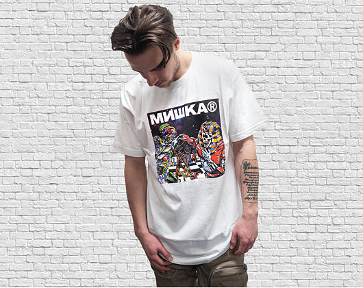 Triko Mishka Chess Boxing T-Shirt White