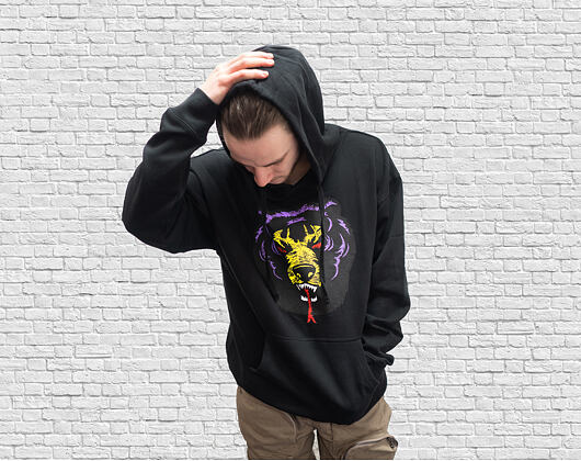 Mikina Mishka Da Scribbles Hoodie Black