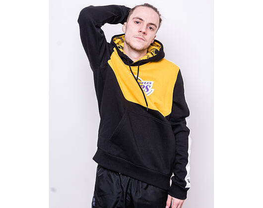 Mikina New Era Los Angeles Lakers Colour Block Hoody