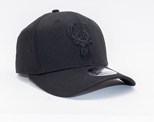 Kšiltovka New Era 9FIFTY Milwaukee Bucks Stretch Snap Tonal Black