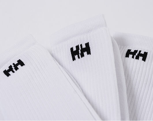 Ponožky Helly Hansen 3-Pack Cotton Socks 001 White