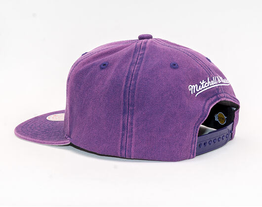 Kšiltovka Mitchell & Ness Los Angeles Lakers JS18253 Snow Washed Natural