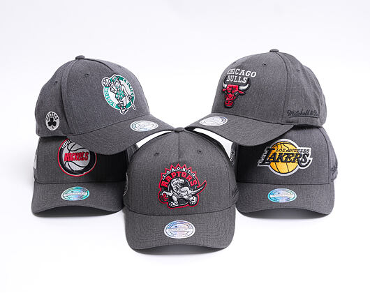 Kšiltovka Mitchell & Ness Boston Celtics 463 Charcoal Eazy 110