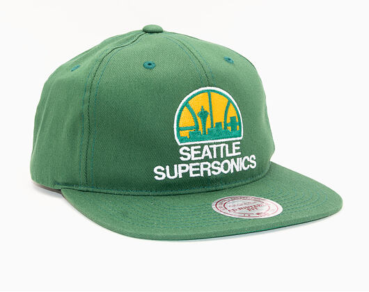 Kšiltovka Mitchell & Ness Seattle Supersonics 462 Team Logo Deadstock Throwback