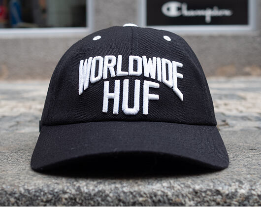 Kšiltovka HUF Manhatten Curved Black