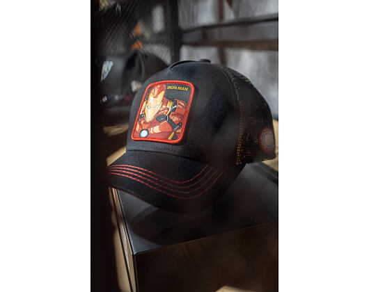 Kšiltovka Capslab Trucker By Freegun (MARVEL) Iron Man IRO2