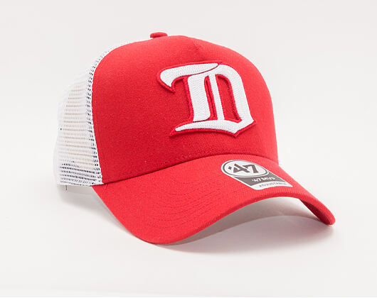 Kšiltovka 47 Brand Detroin Red Wings Chain Link Mesh MVP DT Trucker Red/White