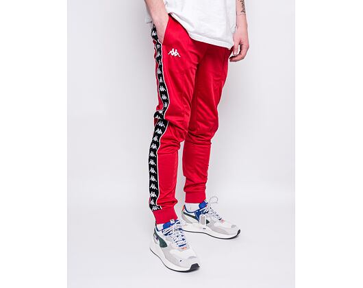 Tepláky Kappa Banda Rastoria Slim A0E Red