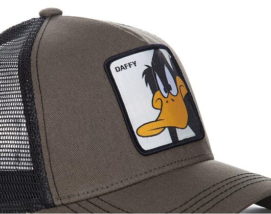 Kšiltovka Capslab - Trucker Looney Tunes - Daffy Duck v.2 Trucker - Moss