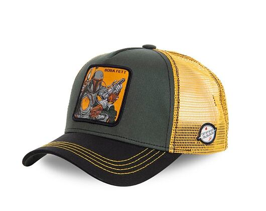 Kšiltovka Capslab Trucker Star Wars - Boba Fett