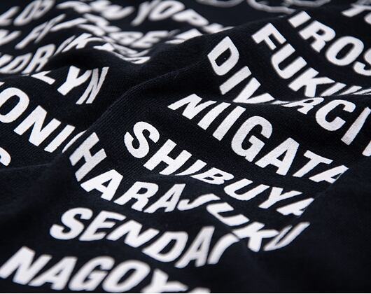 Triko Huf Vs Godzilla Tour SS T-Shirt Black