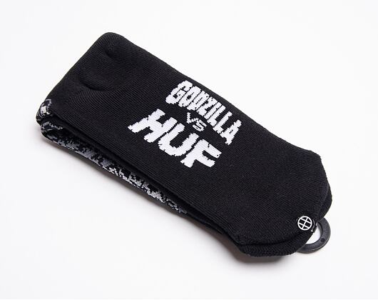 Ponožky Huf Vs Godzilla Socken Black