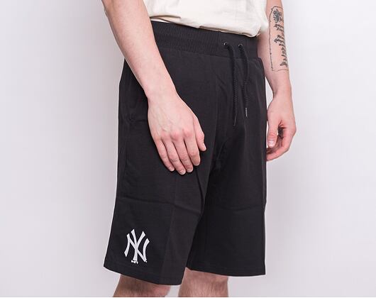 Kraťasy New Era New York Yankees Logo Jersey Shorts Black