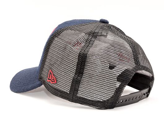 Kšiltovka New Era 9FORTY A-FRAME Trucker Wool Patch Navy