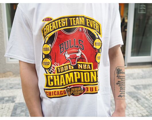 Triko Mitchell & Ness Chicago Bulls "Last Dance" 98 Champs White