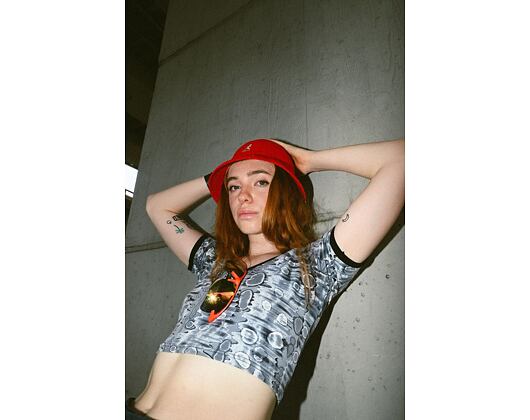 Klobouk Kangol Bermuda Casual Scarlet