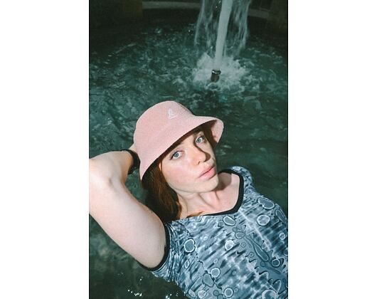 Klobouk Kangol K3050ST Bermuda Bucket Dusty Rose