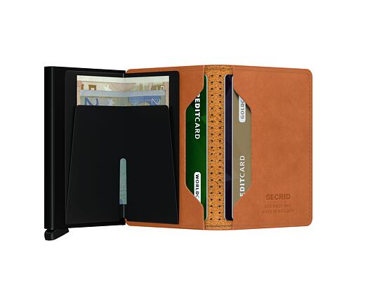 Peněženka Secrid Slimwallet Perforated Cognac