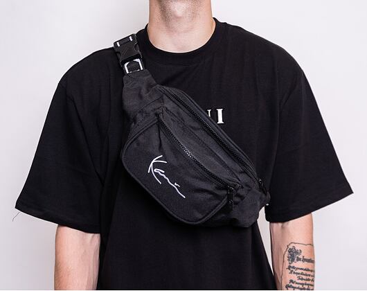 Ledvinka Karl Kani Signature Waistbag Black - 4004163