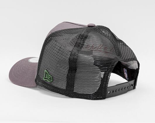 Kšiltovka New Era 9FORTY A-FRAME Trucker NBA Dark Base Team Milwaukee Bucks Graphite