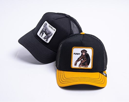 Kšiltovka Goorin - Trucker Banana Shake - Black
