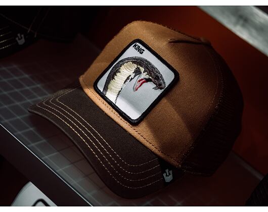 Kšiltovka Goorin - Trucker Biter - Brown
