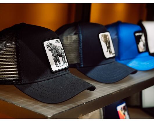 Kšiltovka Goorin - Trucker King Of The Jungle - Black