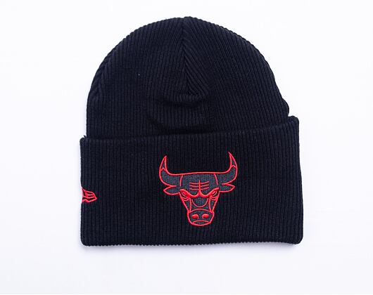 Kulich New Era NBA Wordmark Cuff Knit Chicago Bulls Black