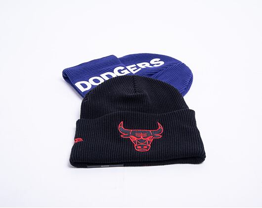Kulich New Era MLB Wordmark Cuff Knit Los Angeles Dodgers Dark Royal