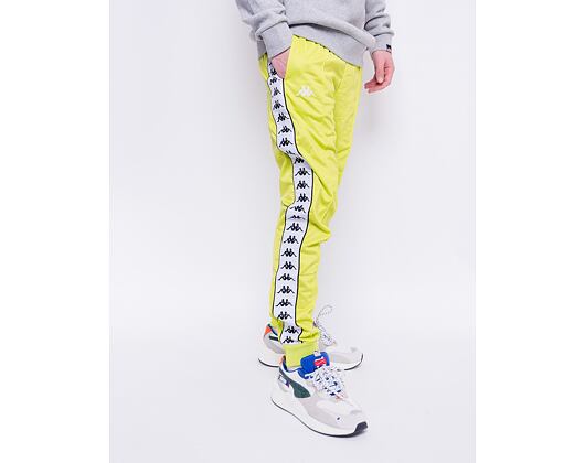 Tepláky Kappa 222 Banda Rastoria Slim 303KUC0 CAF Green Lime/White