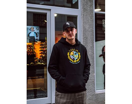 Mikina HUF Oxy P/O Hoodie Black PF00278